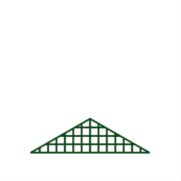 Fronton triangle simple – T31
