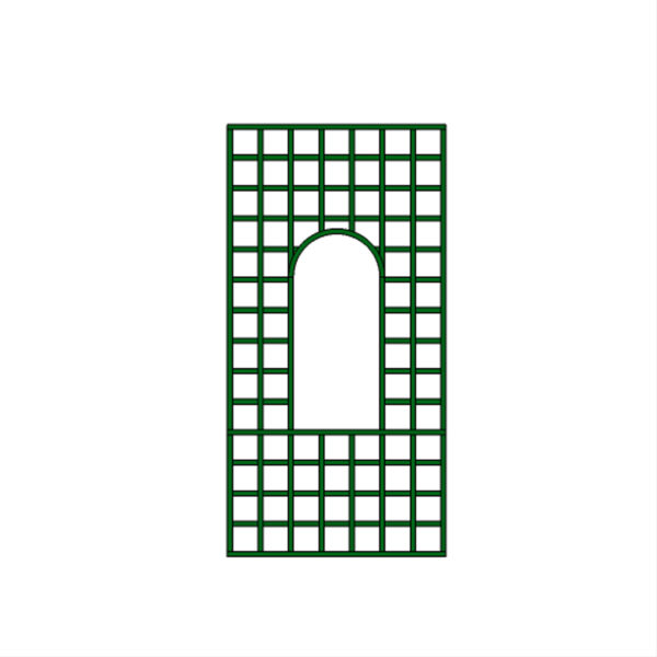 Panneau maille carrée fenêtre – T36